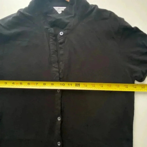 James Perse Standard Women's Button Down Mini Dress Shirt Size 2 (Medium) - Picture 7 of 7
